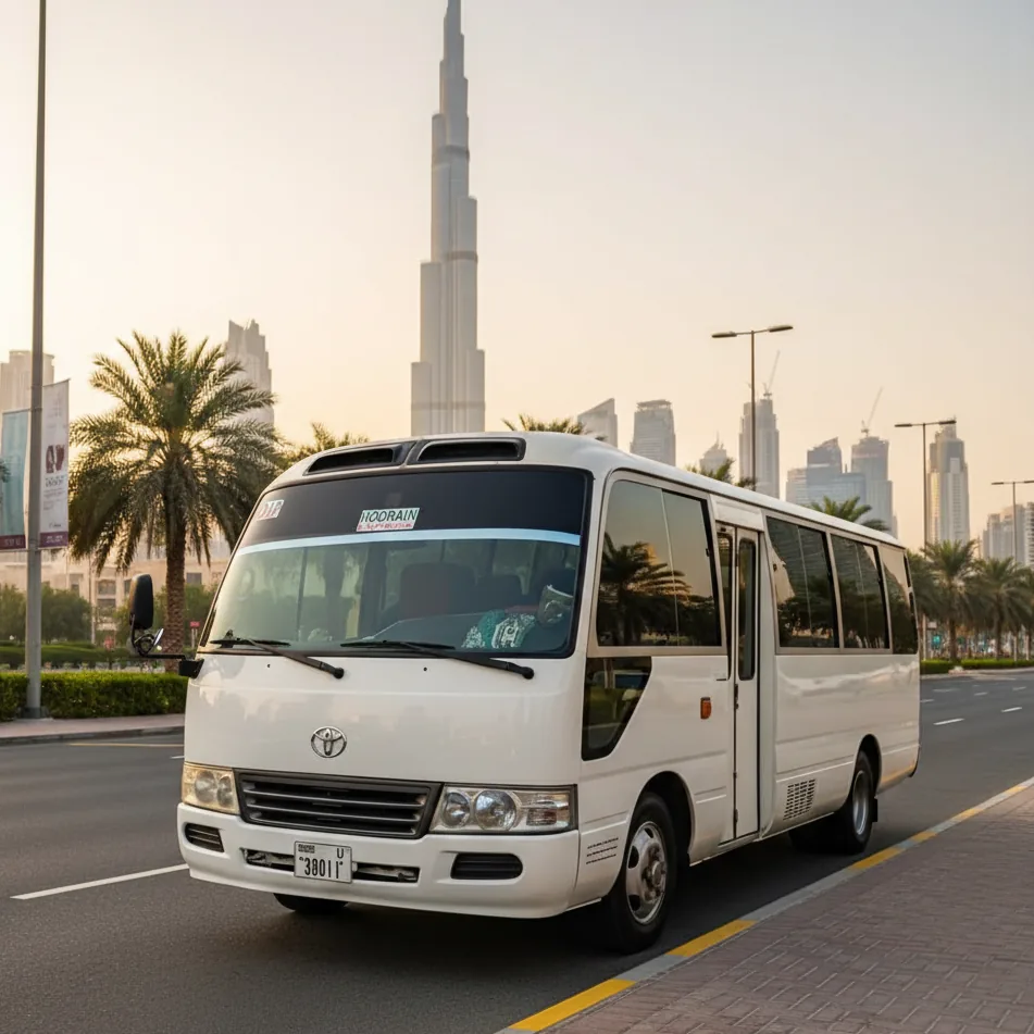 Toyota Coaster Bus Rental