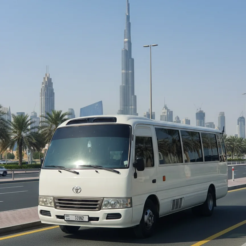 60/63 Seater Ashok Leyland — Bus Rental Dubai