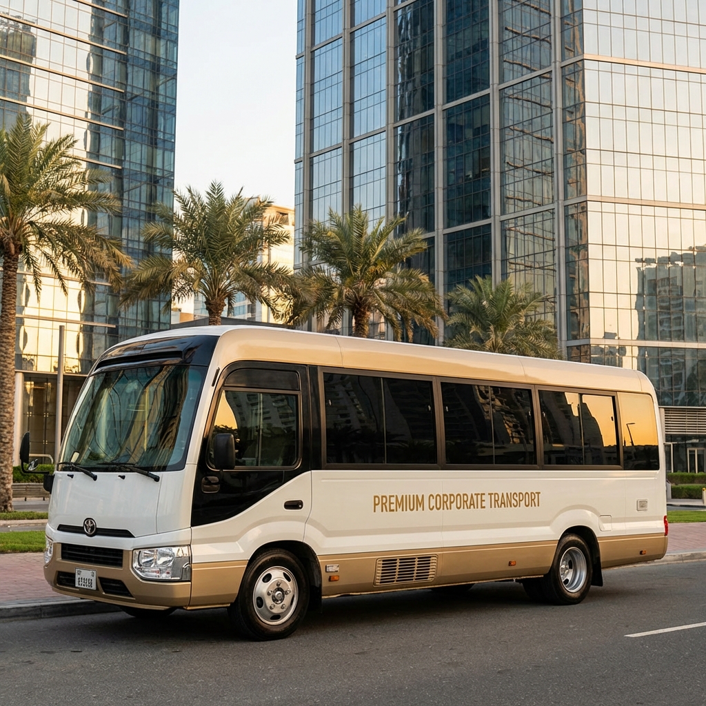 Rent 20-30 Seater Toyota Coaster