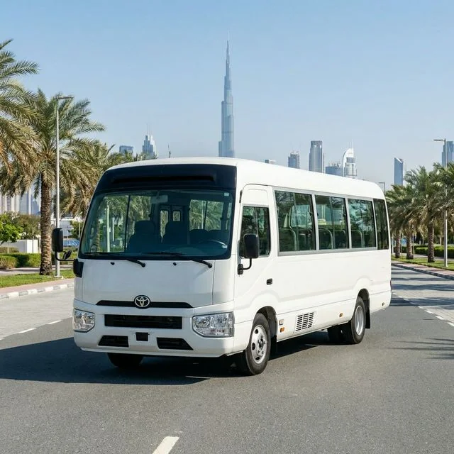 Rent 20-30 Seater Toyota Coaster