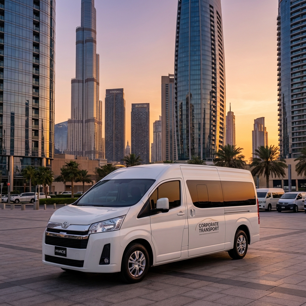 Rent 14-15 Seater Toyota Hiace