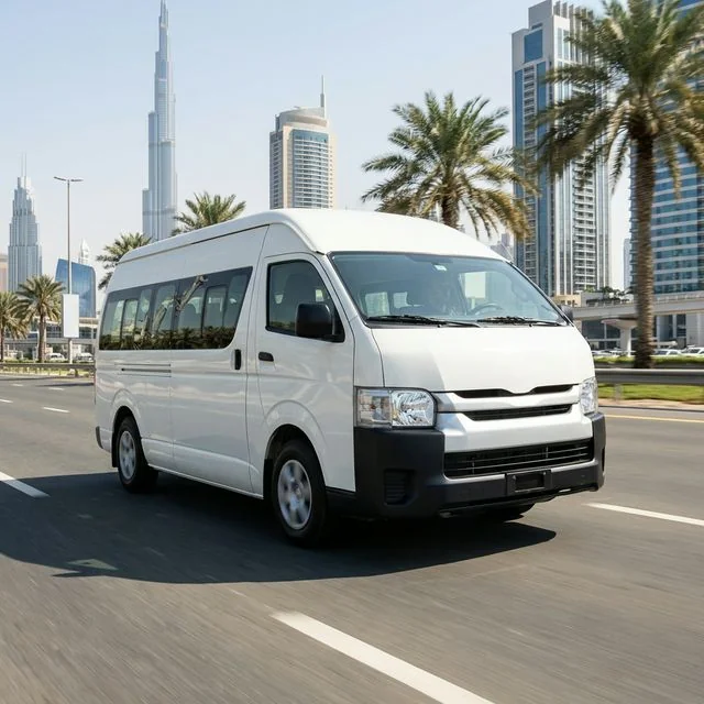 Rent 14-15 Seater Toyota Hiace