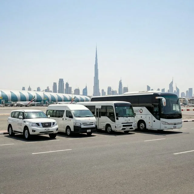 Airport Staff Transport Fleet — Dubai UAE