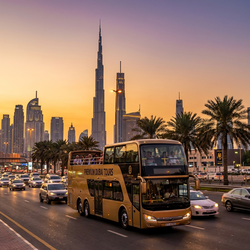 Dubai & UAE City Tour Bus Rental